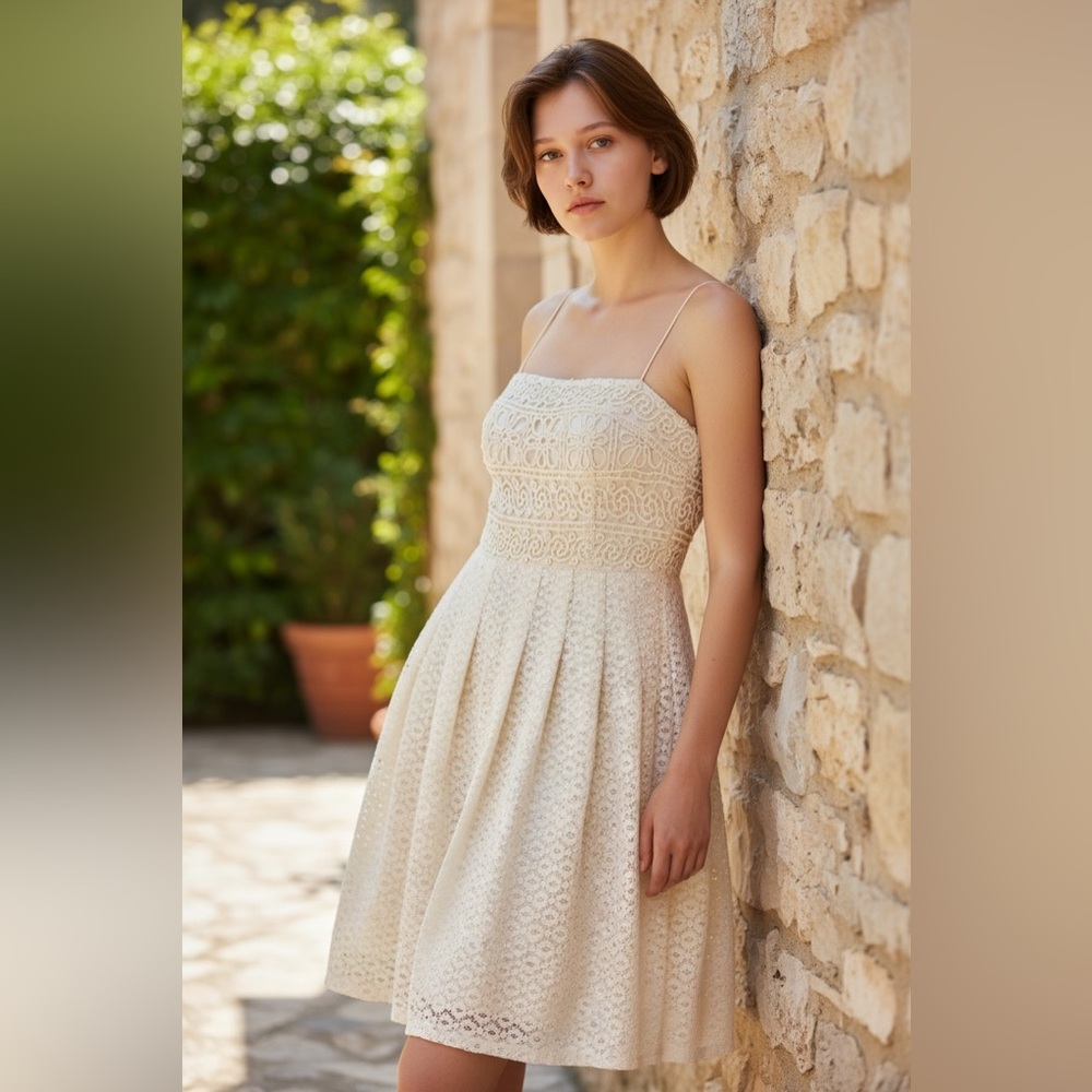 Kay Unger New York Lace Cocktail Dress